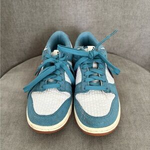 Nike Teal and White Women's Sneakers